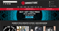 Desktop Screenshot of grindstore.com