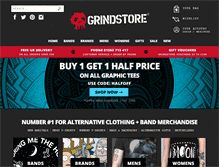 Tablet Screenshot of grindstore.com